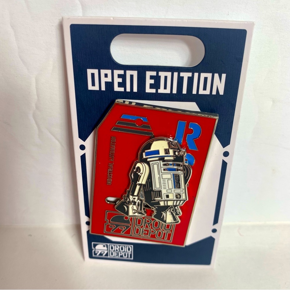 NWT. Disney Star Wars R2-D2 pin. Slider pin where R2D2 slides back and forth.